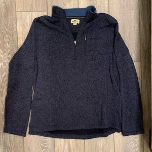 Woolrich Men’s 1/2 Zip Sweater Pullover XL